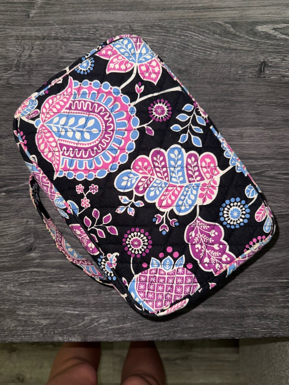 Vera Bradley ‘Alpine Floral’ Large Makeup Bag - Picture 6 of 11